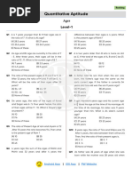 Ages - Chapter Wise DPP (English)