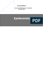 Epidemiology