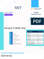 Versant Test