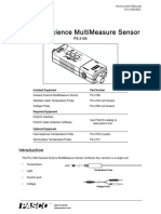 PASPORT General Science Sensor Manual PS 2168