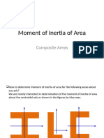 Moment of Inertia of Area-Composite Areas