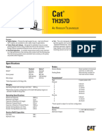 CAT TH357D Brochure en