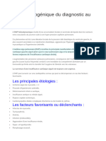 OAP Cardiogénique Du Diagnostic Au Traitement