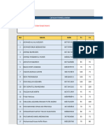 Form Nilai Sts Kelas 11 - MTK