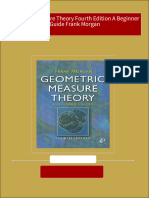 Buy Ebook Geometric Measure Theory Fourth Edition A Beginner S Guide Frank Morgan Cheap Price