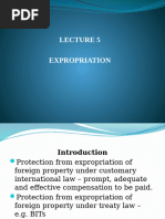 Lecture 5 - Expropriation 2