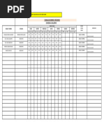 Planilla Horarios y Descansos (Modelo)