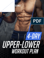 BWS 4-Day Upper-Lower Workout Plan