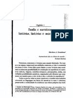 GRANDESSO, M. Familia e Narrativas, Histórias, Histórias e Mais Histórias