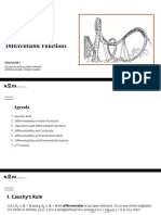 Properties of Differentiable Functions