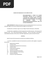 Decreto 46.19 - Alvara Provisório