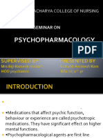 Psychopharmacology