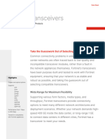 Fortinet Transceivers