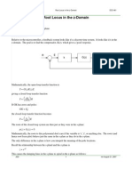 Root Locus in The Z-Domain: Objectives