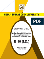 B10 - Id-M.asters of Edn Notes of Netaji Univ. For Special Edn Coursedf