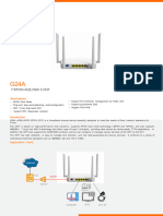 G24A (4GE+WiFi 5) Datasheet