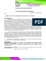 Decreto N°004-2024 Feriado No Laborable Celebrase Dia Del Trabajador Municipal