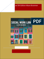 Instant Download Social Work Law 5th Edition Alison Brammer PDF All Chapter