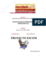 Proyecto Escom CC