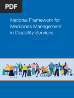 National Framework For Medicines Management in Disability Services