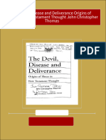 (FREE PDF Sample) The Devil Disease and Deliverance Origins of Illness in New Testament Thought John Christopher Thomas Ebooks