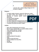 L15 Gastric Lavage