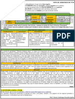 TEMA 03 de La Unidad 3 para 3ro y 4to Grado de Secundaria.