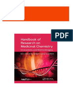 Complete Handbook of Research On Medicinal Chemistry Innovations and Methodologies 1st Edition Debarshi Kar Mahapatra PDF For All Chapters