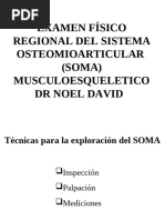 Exploracion Fisica Del Sistema Musculo Esqueletico