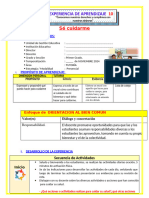 Sesion de Tutoría - Se Cuidarme - 1er