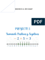 Proyecto 3 Sumando Positivos y Negativos