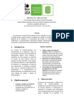 Informe de Proyecto Circuito RC