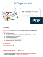 Final - Lab & Diagnostic Test