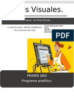 Programa Analitico 1ero.