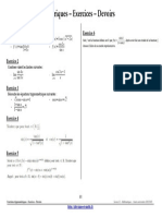 Fonctions Trigonometriques Exercices