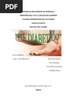 Caso Clinico Pie Diabetico