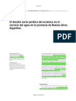 Minaverry, C. - Cáceres, V. (2021) - El Desafío Socio-Jurídico Del Arsénico en El Servicio Del Agua en La Provincia de Buenos Aires