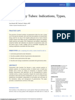 April 2024 - Gastrostomy Tubes - Indications, Types, and Care