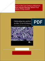 Helicobacter Pylori in The 21st Century Advances in Molecular and Cellular Biology Series First Edition Philip Sutton