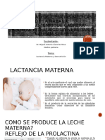 Lactancia Materna y Desnutricion