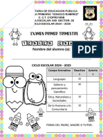 Examen 1er Trimestre Erick Misael