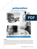 Hypothyroidism in Elderly People