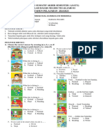 Asesmen Sumatif Akhir Semester 1 Bahasa Inggris