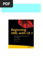 Beginning XML With C# 7: XML Processing and Data Access For C# Developers 2nd Edition Bipin Joshi (Auth.) Ebook All Chapters PDF