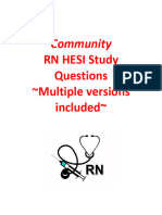 Community Hesi Review