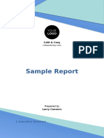 Sample Report Template