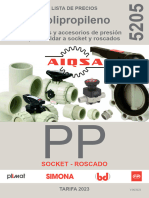 Aiqsa 5205 PP Valvulas Socket Roscado