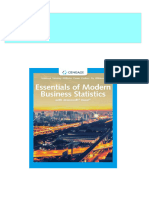 Full Essentials of Modern Business Statistics With Microsoft Excel 8th Edition David Anderson Ebook All Chapters