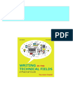 Writing in The Technical Fields: A Practical Guide 3rd Edition Thorsten Ewald Ebook All Chapters PDF