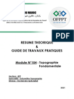 M104 Topographie Fondamentale